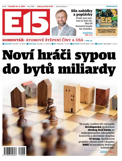 E-magazín E15 - 19.8.2019 - CZECH NEWS CENTER a. s.