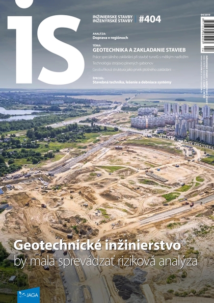 E-magazín Inžinierske stavby 2019 04 - JAGA GROUP, s.r.o. 