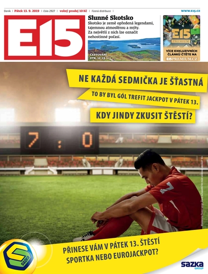 E-magazín E15 - 13.9.2019 - CZECH NEWS CENTER a. s.