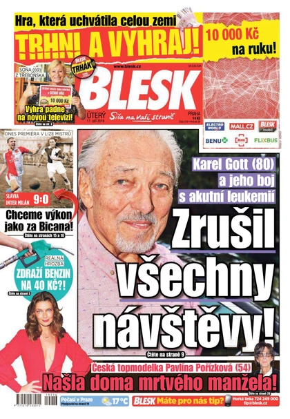 E-magazín Blesk - 17.9.2019 - CZECH NEWS CENTER a. s.