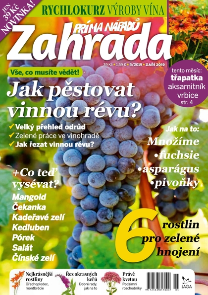 E-magazín Zahrada prima nápadů 5/2019 - Jaga Media, s. r. o.