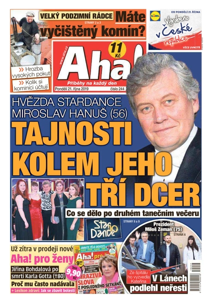 E-magazín AHA! - 21.10.2019 - CZECH NEWS CENTER a. s.