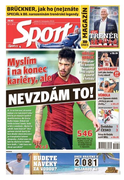 E-magazín Sport - 8.11.2019 - CZECH NEWS CENTER a. s.