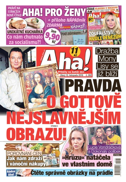 E-magazín AHA! - 12.11.2019 - CZECH NEWS CENTER a. s.