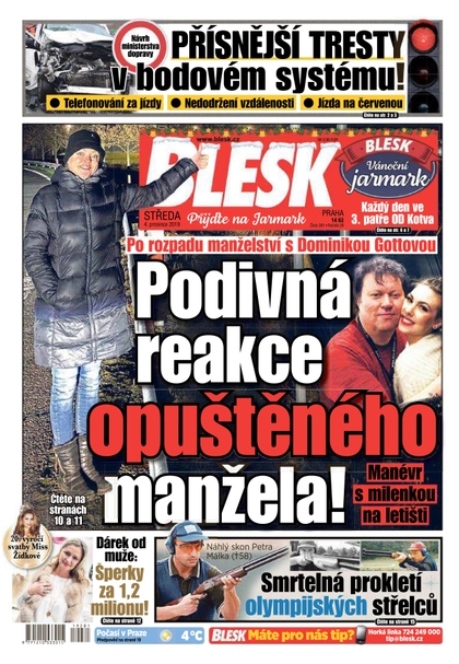 E-magazín Blesk - 4.12.2019 - CZECH NEWS CENTER a. s.