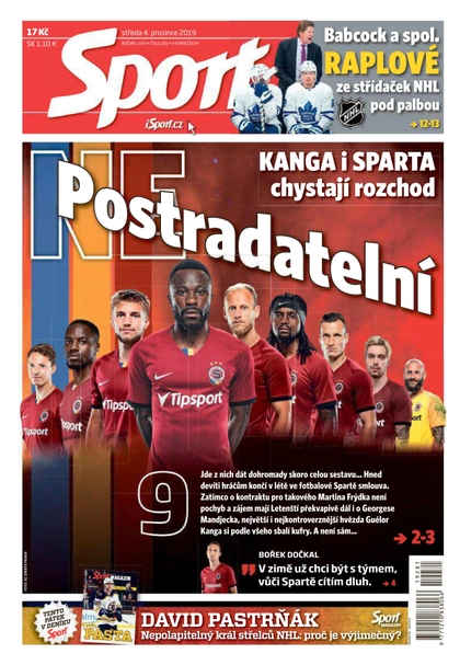 E-magazín Sport - 4.12.2019 - CZECH NEWS CENTER a. s.