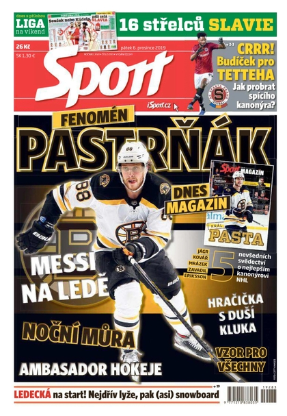 E-magazín Sport - 6.12.2019 - CZECH NEWS CENTER a. s.