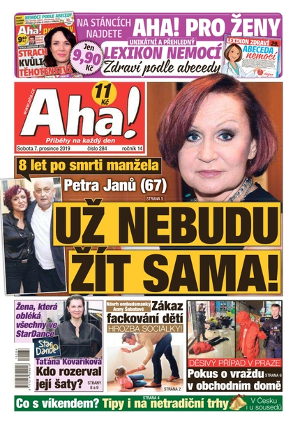 E-magazín AHA! - 7.12.2019 - CZECH NEWS CENTER a. s.