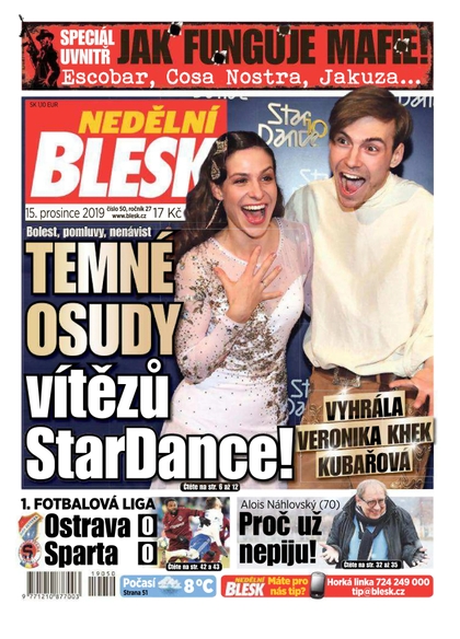 E-magazín Nedělní Blesk - 15.12.2019 - CZECH NEWS CENTER a. s.