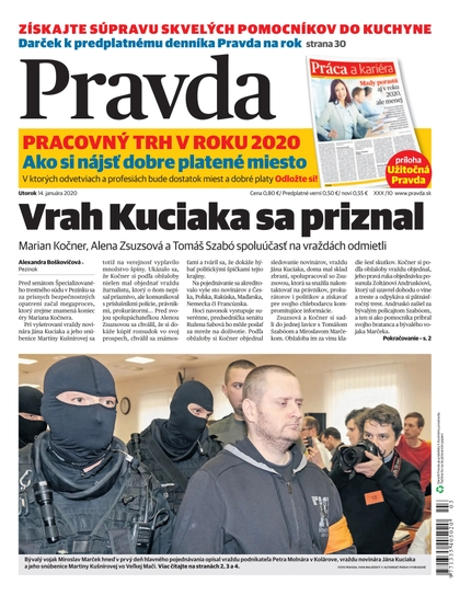 E-magazín Denník Pravda 14. 1. 2020 - OUR MEDIA SR a. s.