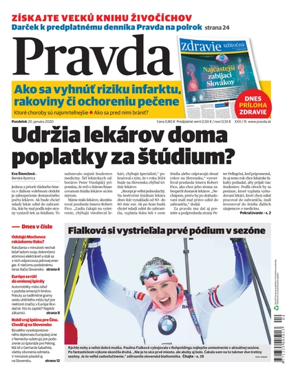 E-magazín Denník Pravda 20. 1. 2020 - OUR MEDIA SR a. s.