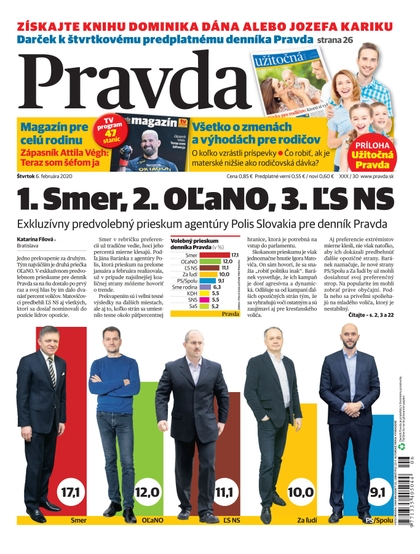 E-magazín Denník Pravda 6. 2. 2020 - OUR MEDIA SR a. s.