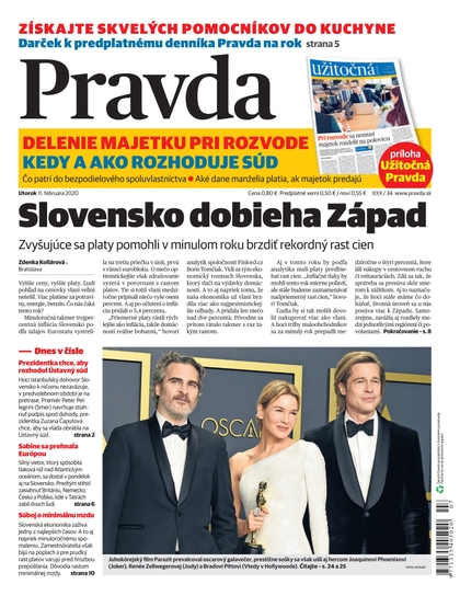 E-magazín Denník Pravda 11. 2. 2020 - OUR MEDIA SR a. s.