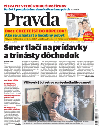 E-magazín Denník Pravda 12. 2. 2020 - OUR MEDIA SR a. s.