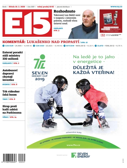 E-magazín E15 - 19.2.2020 - CZECH NEWS CENTER a. s.