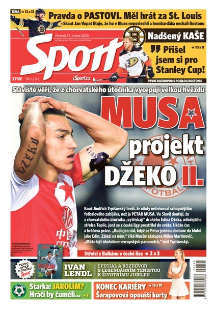 E-magazín Sport - 27.2.2020 - CZECH NEWS CENTER a. s.