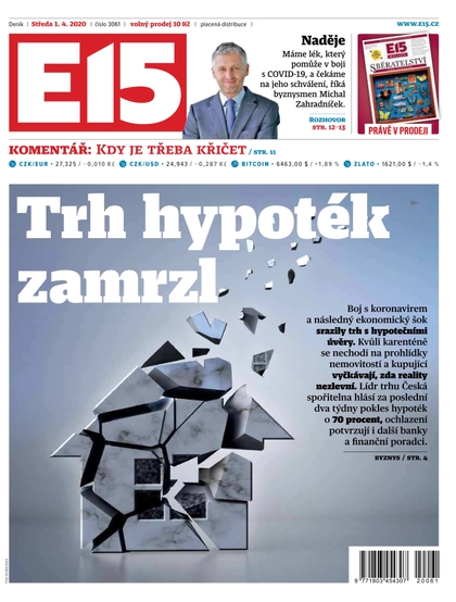 E-magazín E15 - 1.4.2020 - CZECH NEWS CENTER a. s.