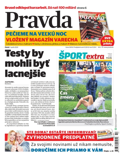 E-magazín Denník Pravda 3. 4. 2020 - OUR MEDIA SR a. s.
