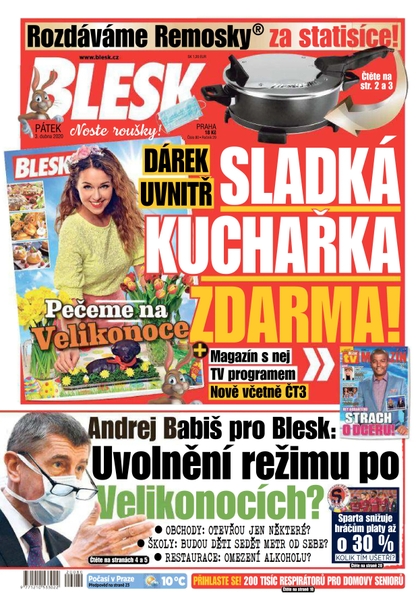 E-magazín Blesk - 3.4.2020 - CZECH NEWS CENTER a. s.