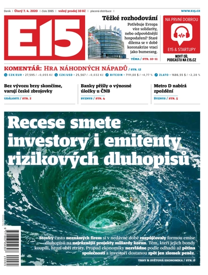 E-magazín E15 - 7.4.2020 - CZECH NEWS CENTER a. s.