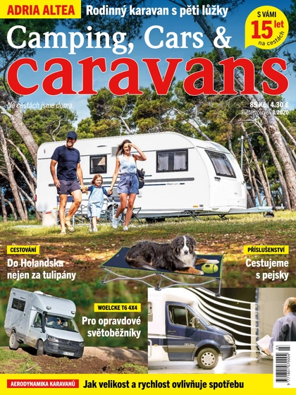 E-magazín Camping, Cars &amp; Caravans 3/2020 (květen/červen) - NAKLADATELSTVÍ MISE, s.r.o.