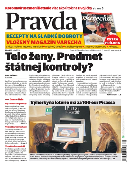 E-magazín Denník Pravda 22. 5. 2020 - OUR MEDIA SR a. s.