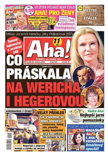 E-magazín AHA! - 25.5.2020 - CZECH NEWS CENTER a. s.