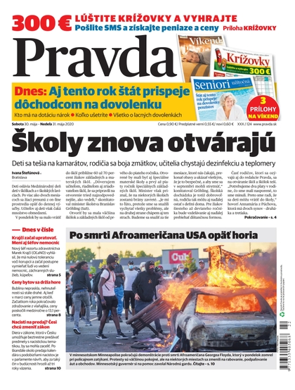 E-magazín Denník Pravda 30. 5. 2020 - OUR MEDIA SR a. s.