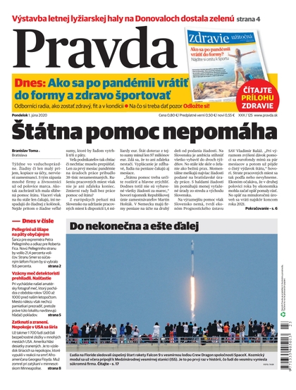E-magazín Denník Pravda 1. 6. 2020 - OUR MEDIA SR a. s.