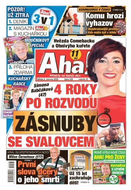E-magazín AHA! - 3.6.2020 - CZECH NEWS CENTER a. s.