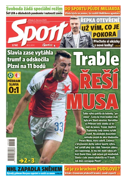 E-magazín Sport - 3.6.2020 - CZECH NEWS CENTER a. s.