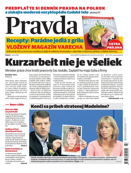 E-magazín Denník Pravda 5. 6. 2020 - OUR MEDIA SR a. s.