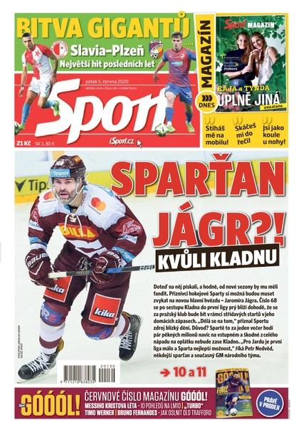 E-magazín Sport - 5.6.2020 - CZECH NEWS CENTER a. s.