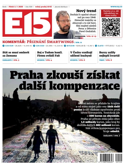E-magazín E15 - 3.7.2020 - CZECH NEWS CENTER a. s.