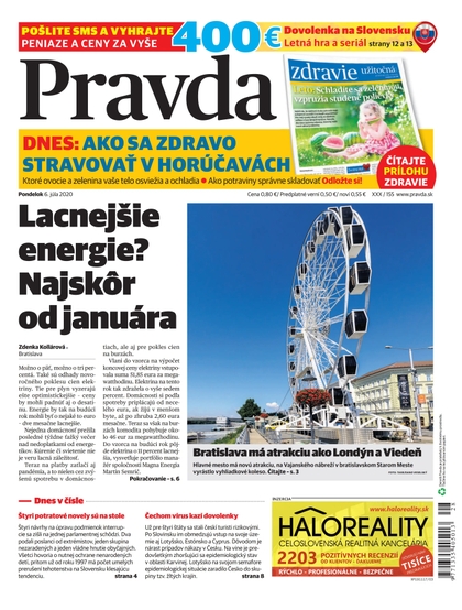 E-magazín Denník Pravda 6. 7. 2020 - OUR MEDIA SR a. s.