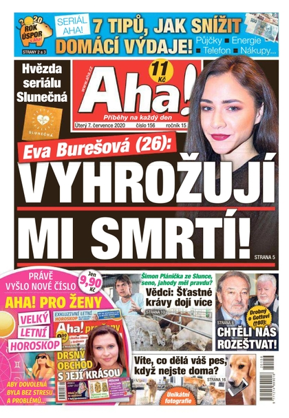 E-magazín AHA! - 7.7.2020 - CZECH NEWS CENTER a. s.
