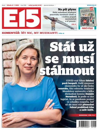 E-magazín E15 - 8.7.2020 - CZECH NEWS CENTER a. s.