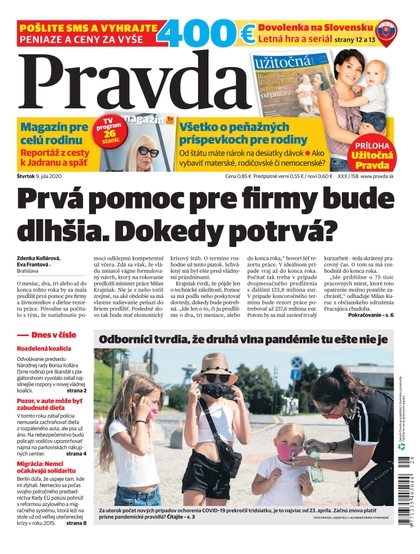 E-magazín Pravda 9.7.2020 - OUR MEDIA SR a. s.