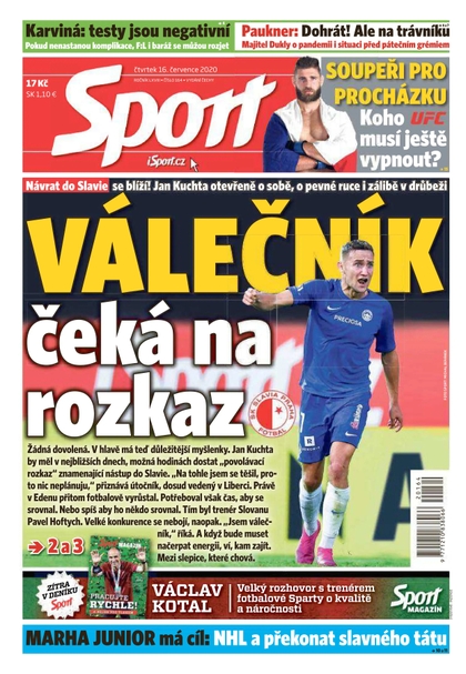 E-magazín Sport - 16.7.2020 - CZECH NEWS CENTER a. s.
