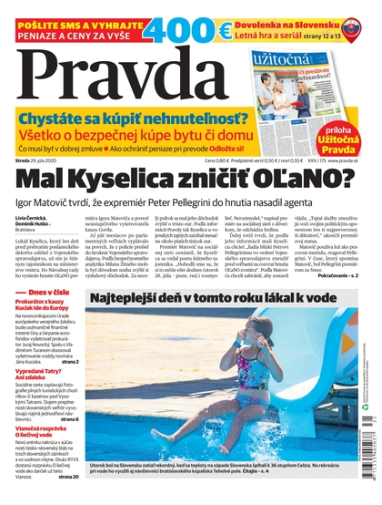 E-magazín Denník Pravda 29. 7. 2020 - OUR MEDIA SR a. s.