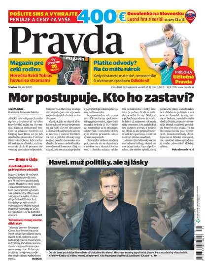 E-magazín Denník Pravda 30. 7. 2020 - OUR MEDIA SR a. s.