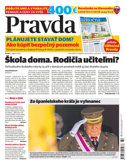E-magazín Denník Pravda 5. 8. 2020 - OUR MEDIA SR a. s.