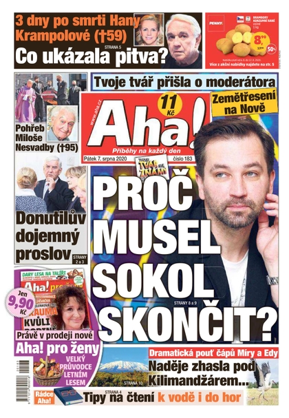 E-magazín AHA! - 7.8.2020 - CZECH NEWS CENTER a. s.