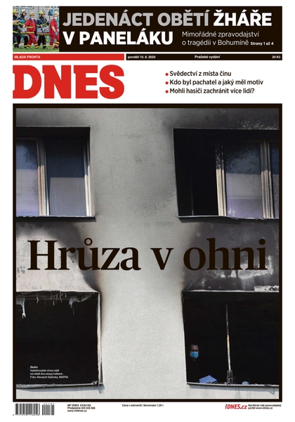 E-magazín MF DNES - 10.8.2020 - MAFRA, a.s.