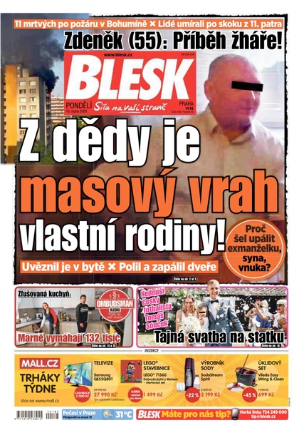 E-magazín Blesk - 10.8.2020 - CZECH NEWS CENTER a. s.