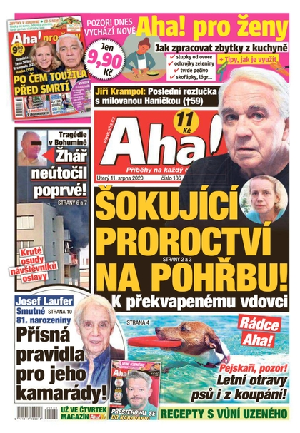 E-magazín AHA! - 11.8.2020 - CZECH NEWS CENTER a. s.