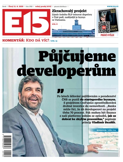 E-magazín E15 - 11.8.2020 - CZECH NEWS CENTER a. s.