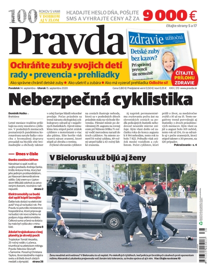 E-magazín Denník Pravda 14. 9. 2020 - OUR MEDIA SR a. s.
