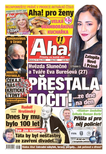 E-magazín AHA! - 17.10.2020 - CZECH NEWS CENTER a. s.