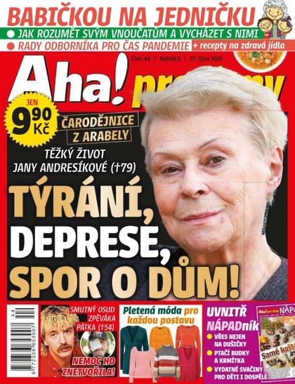 E-magazín AHA! pro ženy - 44/2020 - CZECH NEWS CENTER a. s.